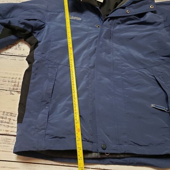 Columbia Mens Jacket Hooded winter Jacket Coat  Parka Size Medium *host pick!* - Picture 10 of 10
